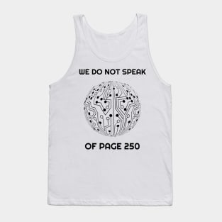 We Do Not Speak of Page 250 TShirt | Christmas Gift T-Shirt Tank Top